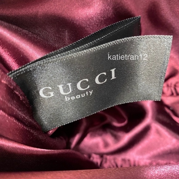 Gucci Beauty Cosmetic Makeup Pouch to Crossbody Bag Purse - Picture 5 of 7